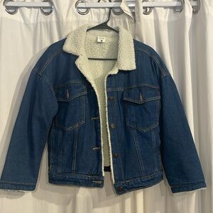 Medium Lined for Warmth Jean Jacket.
